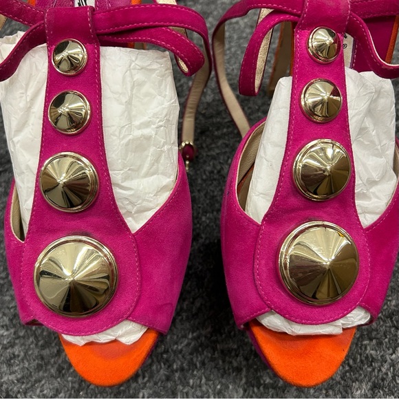 Brian Atwood Carpa 150mm Platform Sandals - Picture 7 of 10